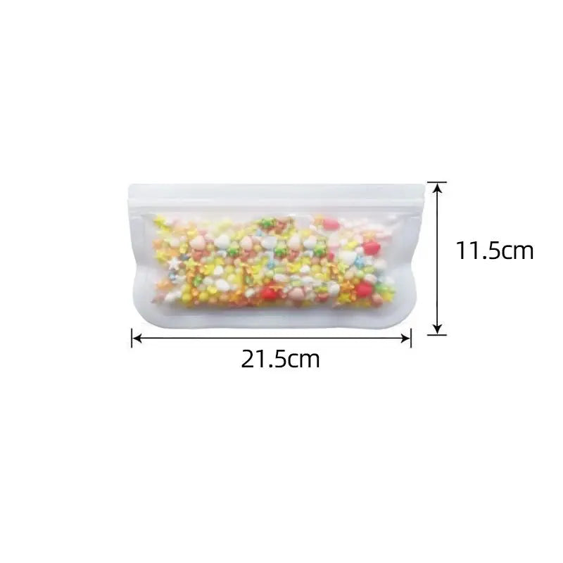 Silicone food storage containers Reusable food storage bags