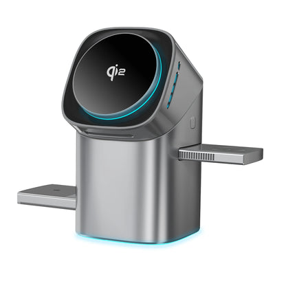 Chargeur Sans Fil 3 en 1 Automatique 360°