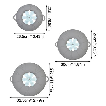 Couvercle en silicone anti-déversement