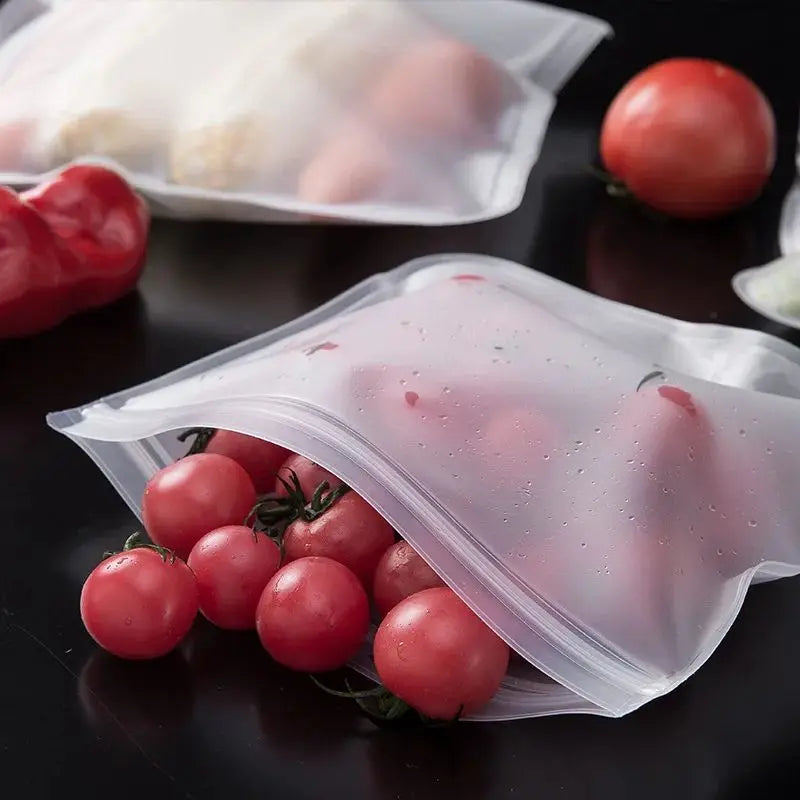 Silicone food storage containers Reusable food storage bags